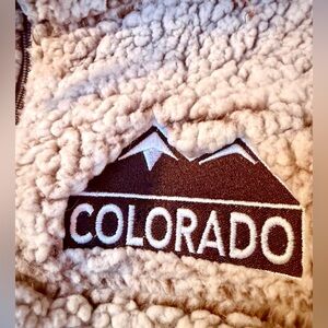Colorado‎ Sherpa Fleece Full Zip Jacket 🤎Sz S